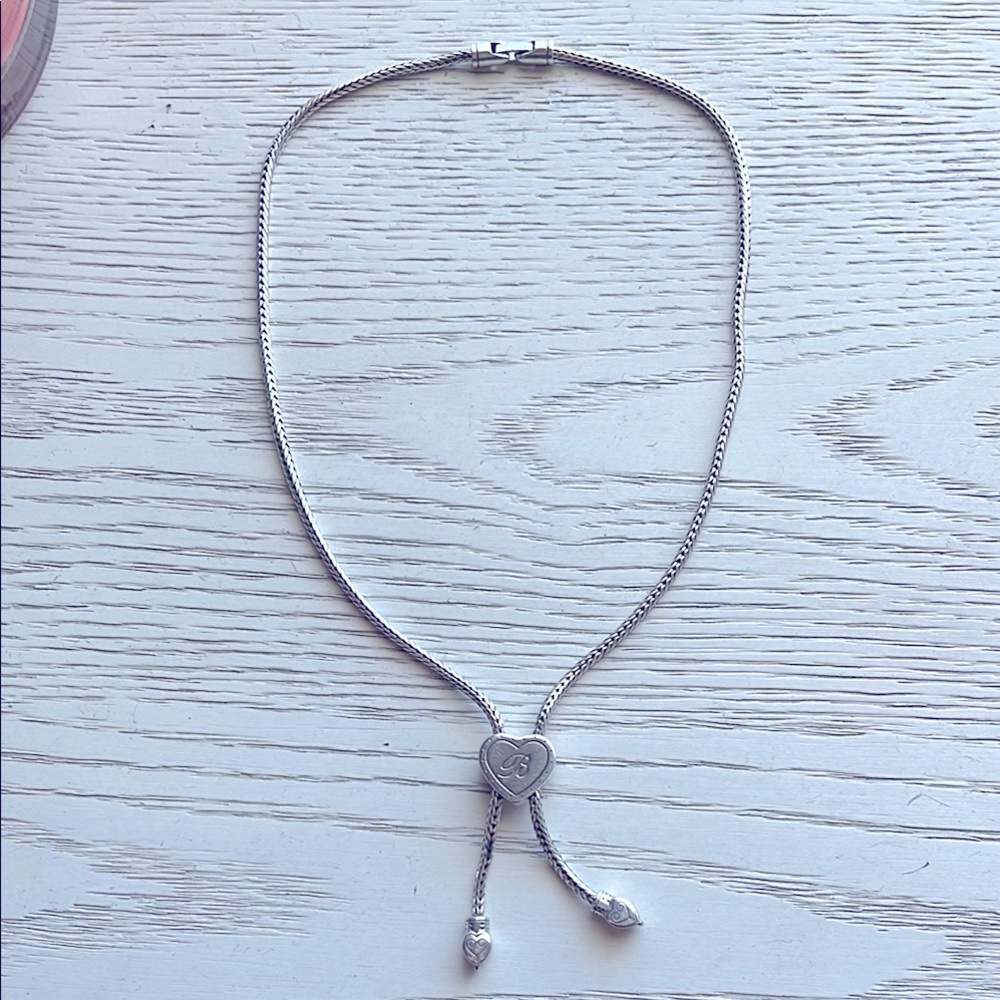 Brighton Bolo Style Adjustable Heart Pendant Necklace